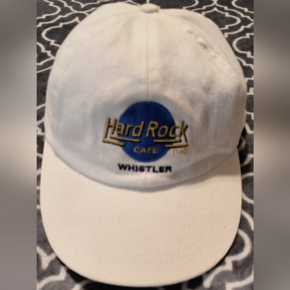 🎸VINTAGE HARD ROCK CAFE WHISTLER HAT